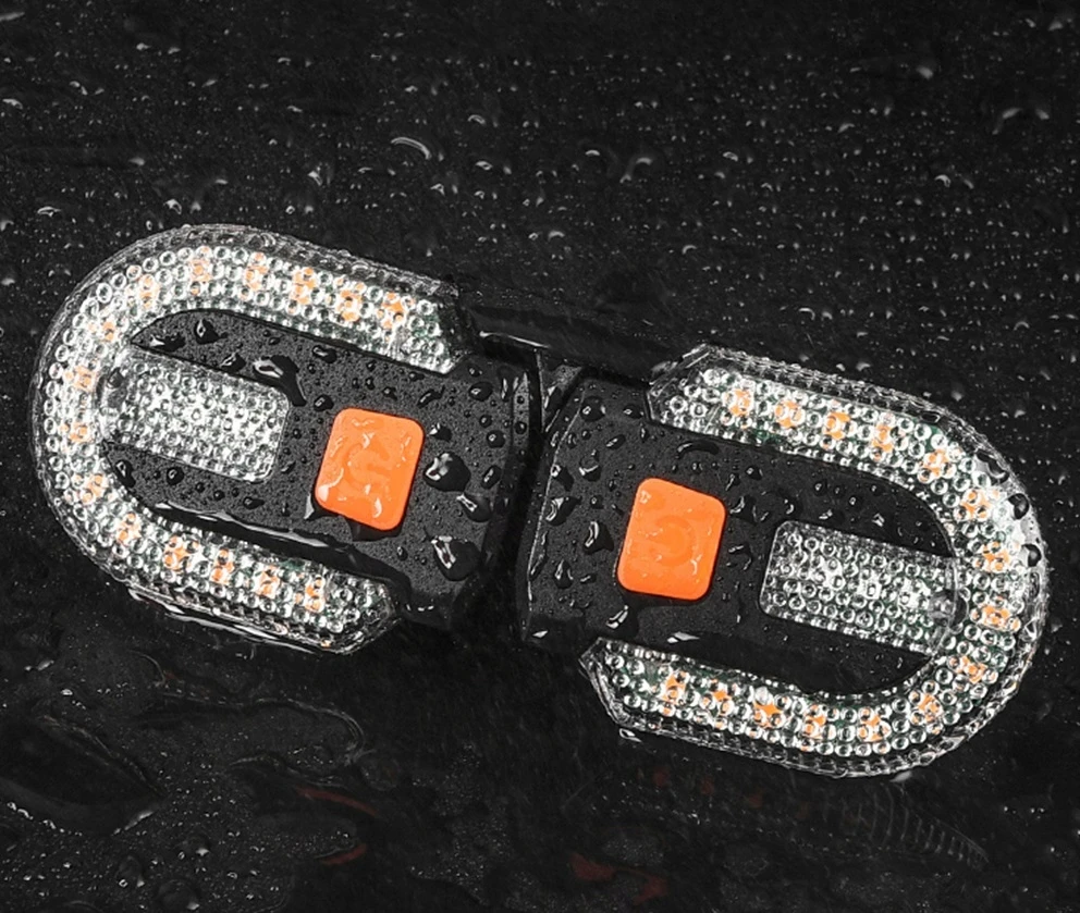 Bntrade DVIRAČIO POSUSIŲ SIGNALO KRYPTYS DVIRAČIO LEMPAS GALINIS USB SIGNALO SIGNALAS