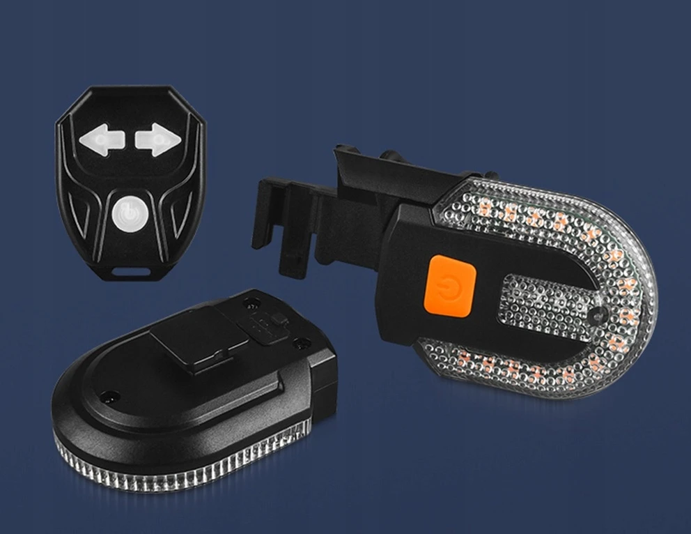 Bntrade DVIRAČIO POSUSIŲ SIGNALO KRYPTYS DVIRAČIO LEMPAS GALINIS USB SIGNALO SIGNALAS