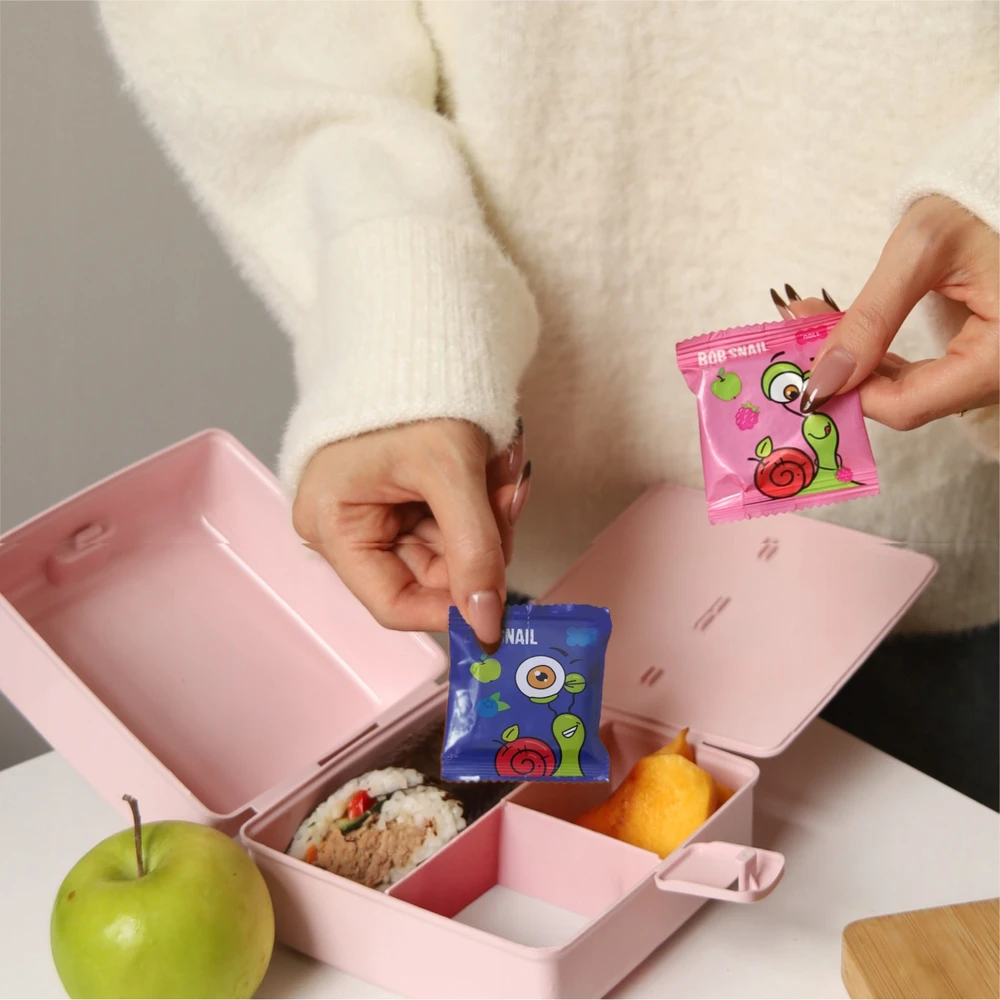 BOB SNAIL Aviečių mėlynių vaisių suktinukai 240g MIX 24 vnt, be cukraus, veganiški