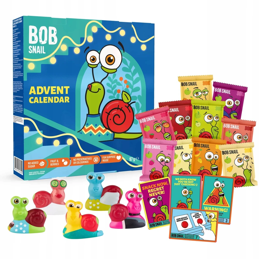 Bob Snail Bob Sraigių užkandžių rinkinys 97g b/c DATA 2026-08-12 Išpardavimas po sezono