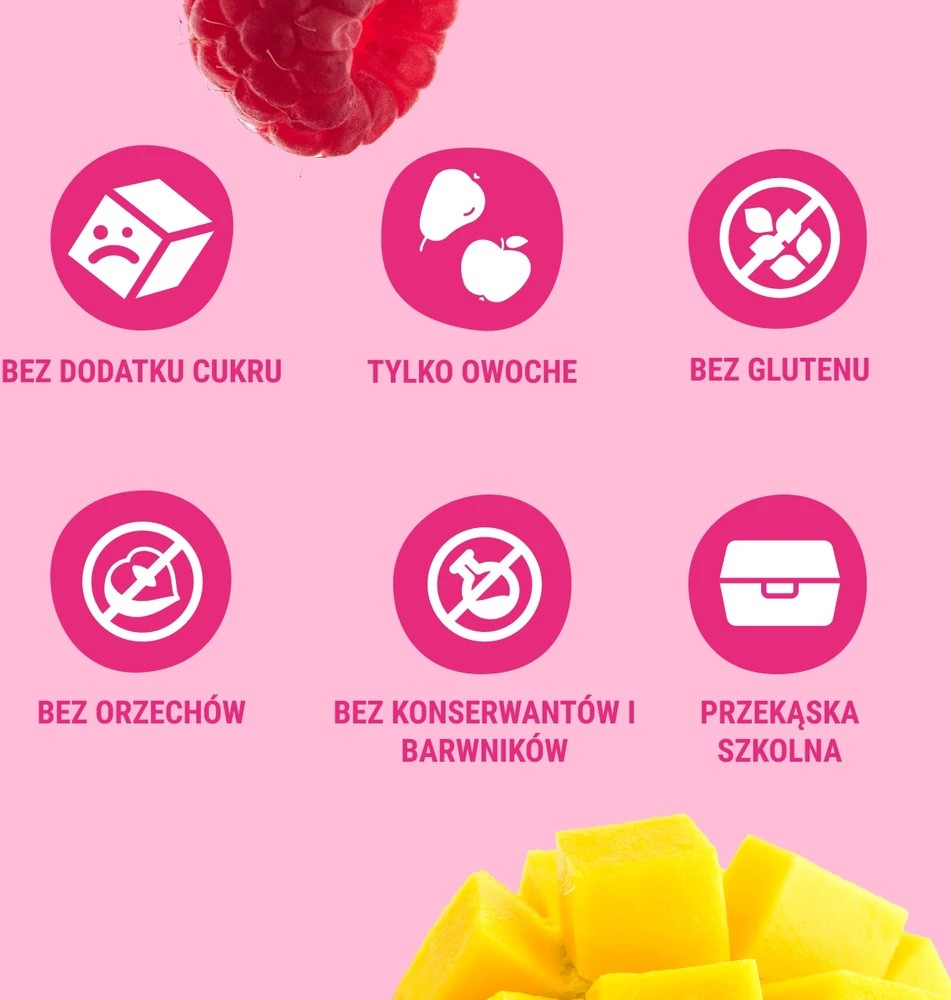 BOB SNAIL Mango Aviečių vaisių drebučiai 160g MIX 8vnt, be cukraus, be glitimo