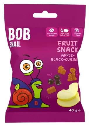 BOB SNAIL owocowe ŻELKI mix SMAKÓW 7 x 40g