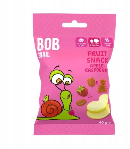BOB SNAIL owocowe ŻELKI mix SMAKÓW 7 x 40g