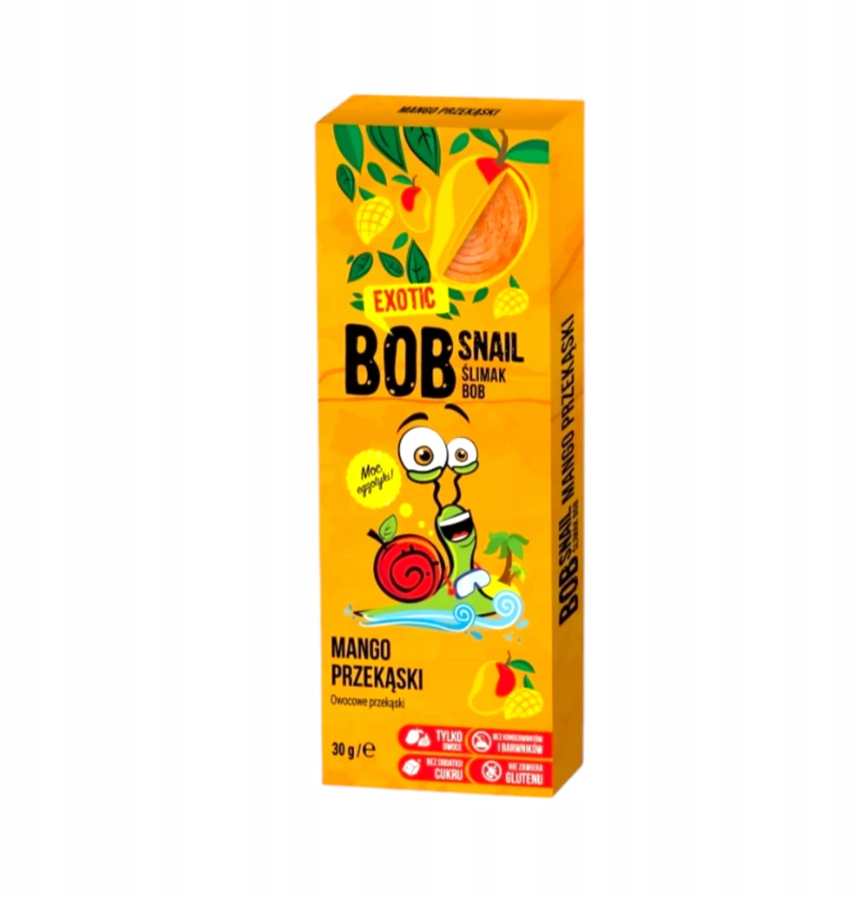 Bob Snail Rollsy Snail Snack Skonių MIX 10 x 30 g