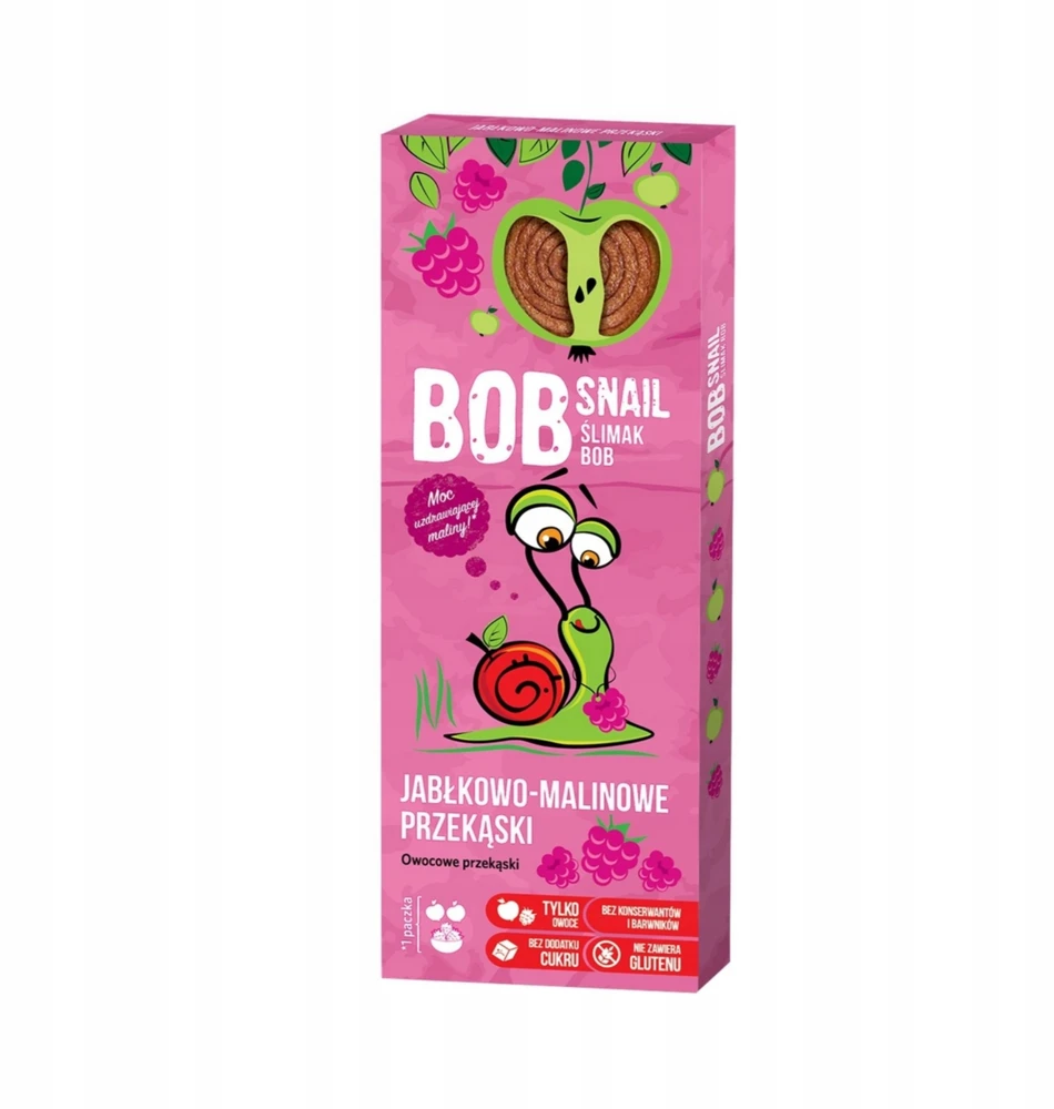 Bob Snail Rollsy Snail Snack Skonių MIX 10 x 30 g