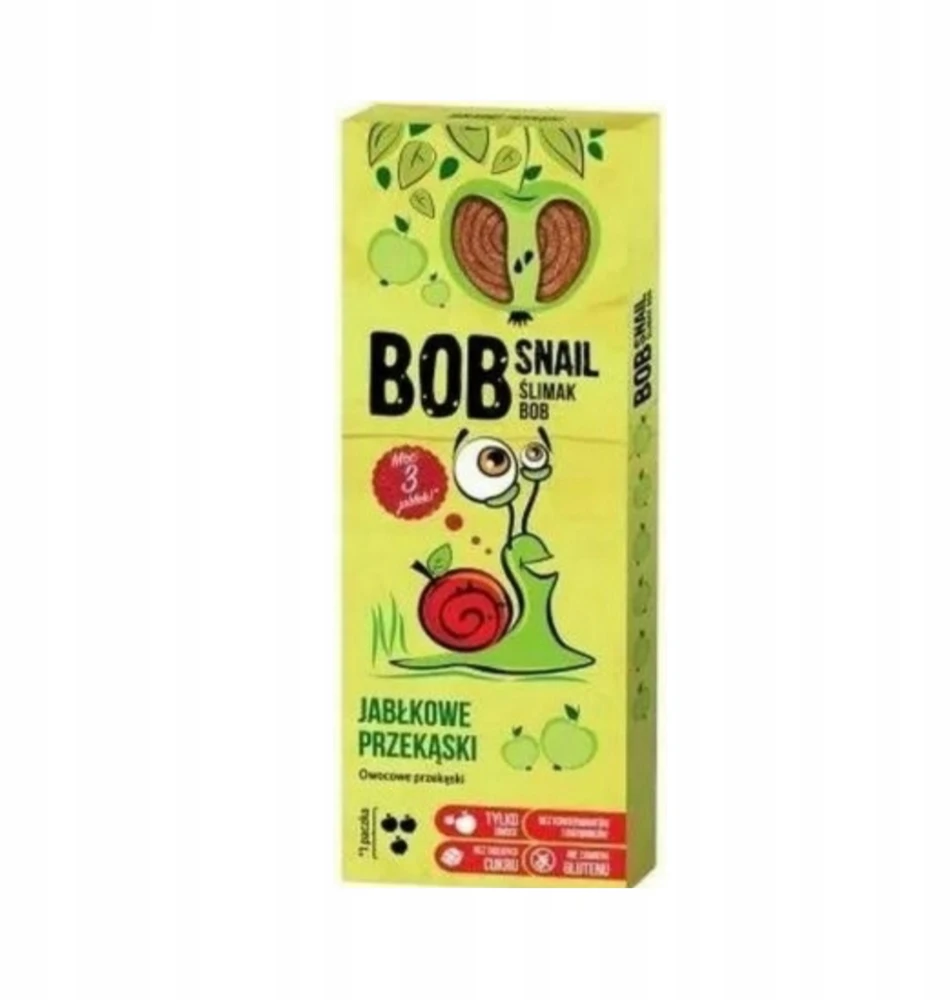 Bob Snail Rollsy Snail Snack Skonių MIX 10 x 30 g