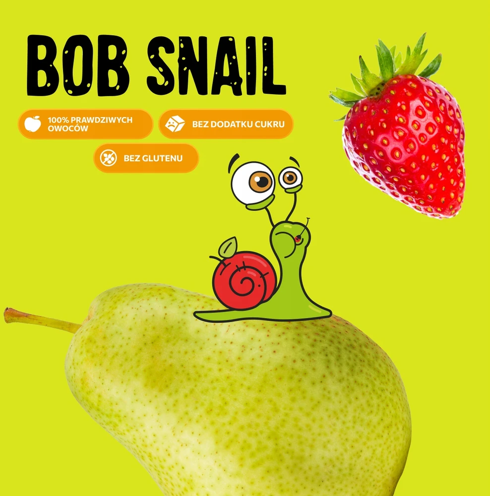 BOB SNAIL vaisių batonėlis KAKI Oranžinis CASHEWS be pridėtinio cukraus 15x35 g