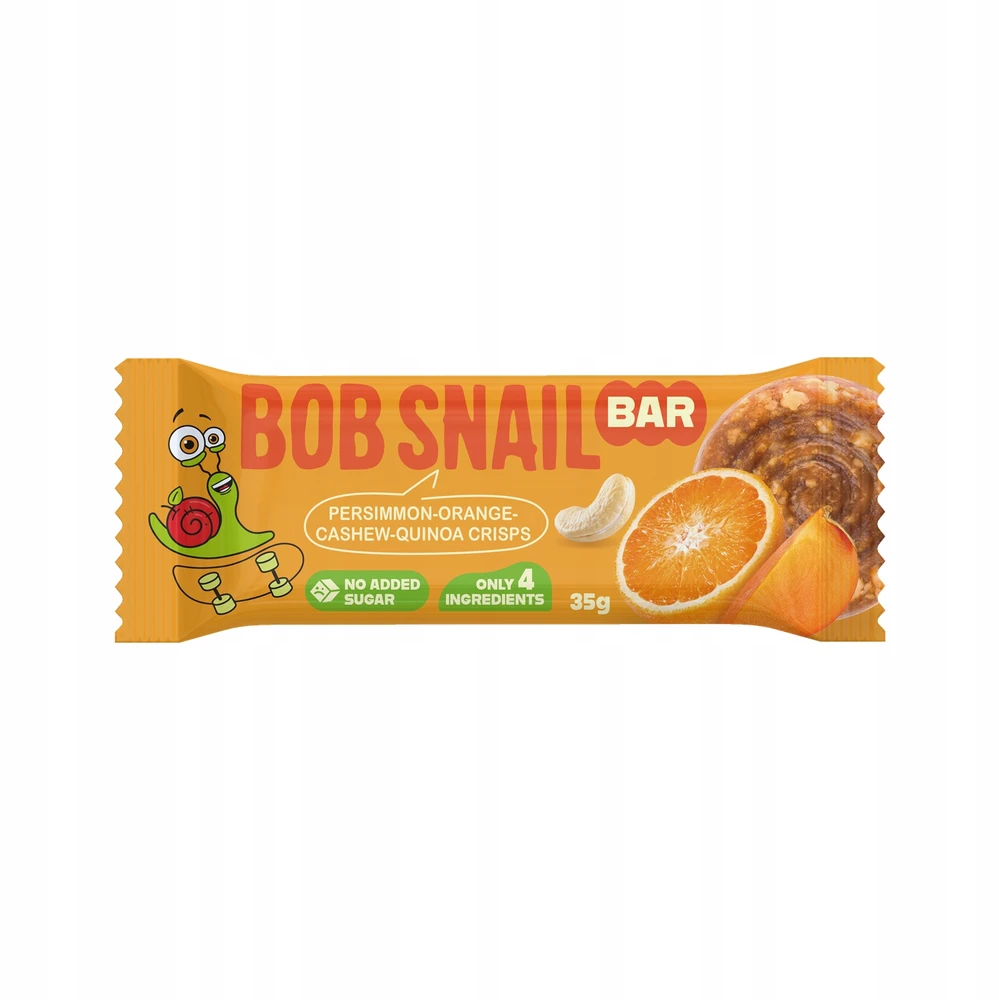 Bob Snail Vaisių ir riešutų batonėlių rinkinys 6 skonių, BobSnail 35g x 6 vnt.