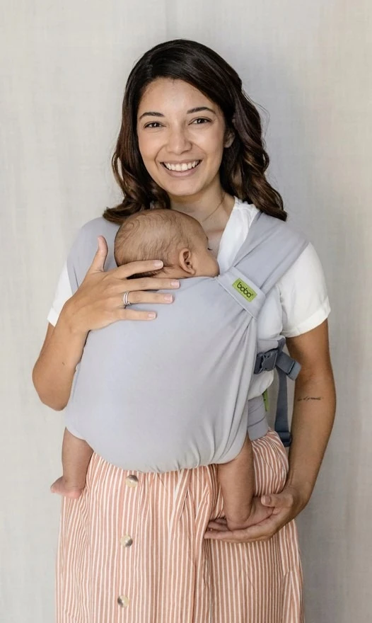 Kūdikio nešioklė Boba Bliss, pilkos spalvos