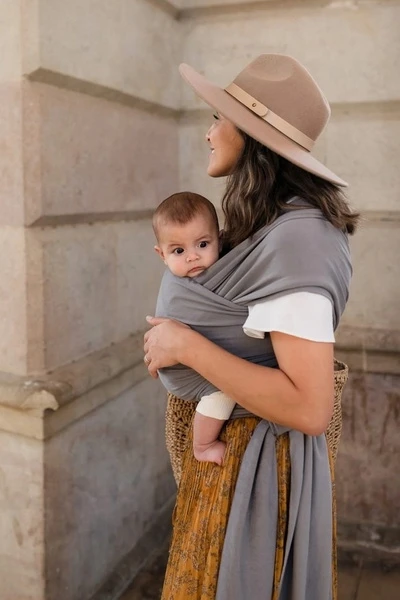Kūdikio nešioklė Boba Wrap, rausva