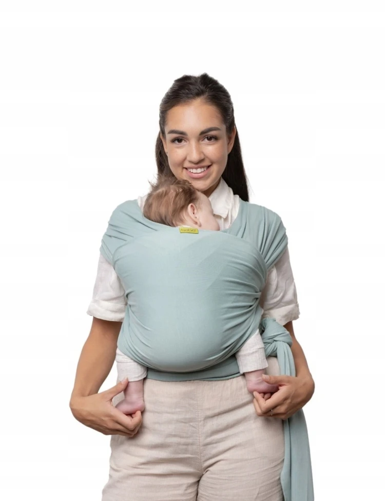 BOBA Wrap įvyniojimas kūdikiui - jūros žalia