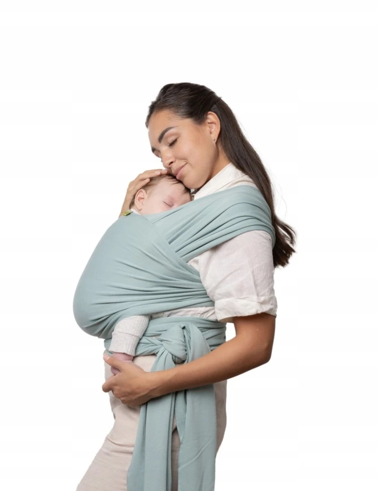 BOBA Wrap įvyniojimas kūdikiui - jūros žalia