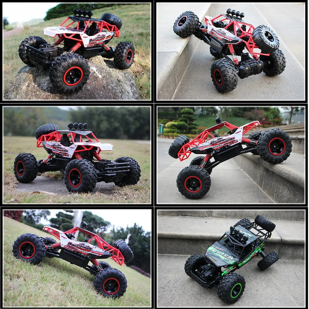 Bobo San DIDELIS RC CAR 4x4 DRIVE AUTO Pultas RC METAL BUGGY 36cm