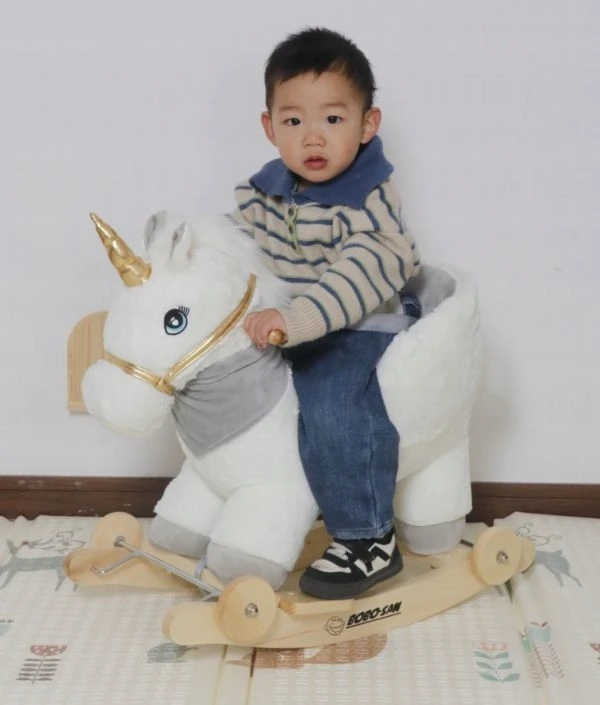 Bobo San ROCKER HORSE ROCKING HORSE ROWING HORSE 2in1 JOJANTI MERGAITĖ ŠOKIA GARSAI VIENRAGIS