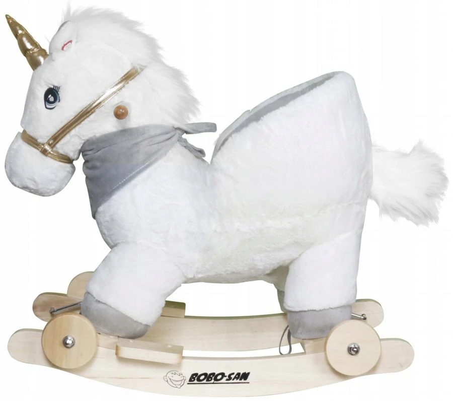 Bobo San ROCKER HORSE ROCKING HORSE ROWING HORSE 2in1 JOJANTI MERGAITĖ ŠOKIA GARSAI VIENRAGIS