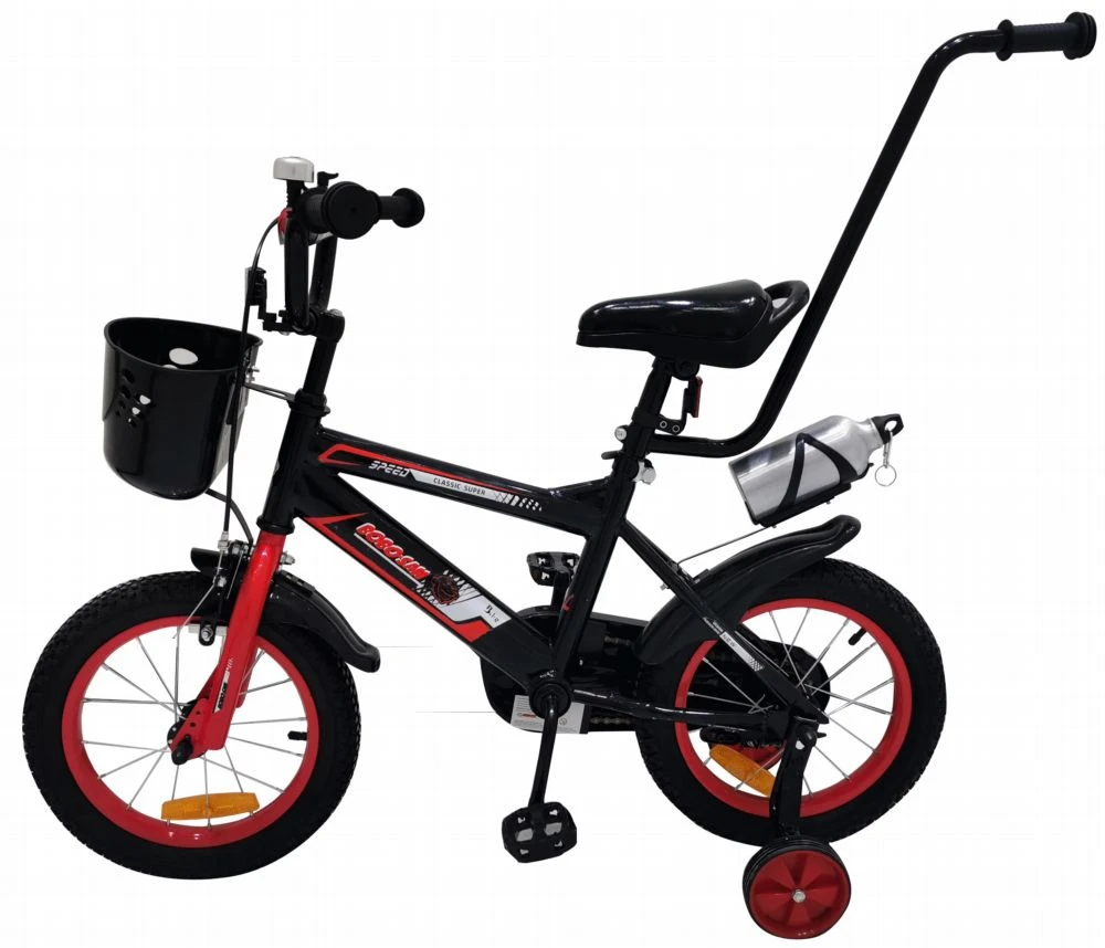 Bobo San VAIKŲ BMX DVIRAČIO 14 colių kreiptuvas ŠVIESI ŠONINIAI RATAI VAIKiškas DVIRATIS