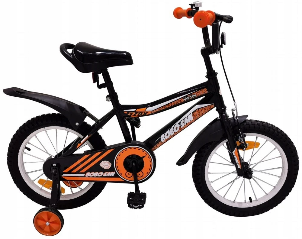 Bobo San VAIKŲ BMX DVIRAČIO 16 colių kreipiantysis šoniniai ratai VAIKŲ DVIRAČIO