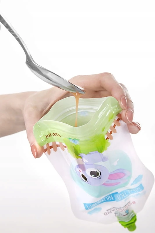 Bocioland Daugkartiniai paketėliai 150ml 12 vnt