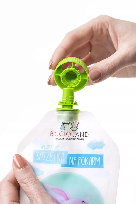 Bocioland Daugkartiniai paketėliai 150ml 12 vnt