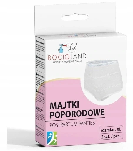 Bocioland kelnaitės nėščioms daugkartinės XL dydis, 2 vnt., BL028