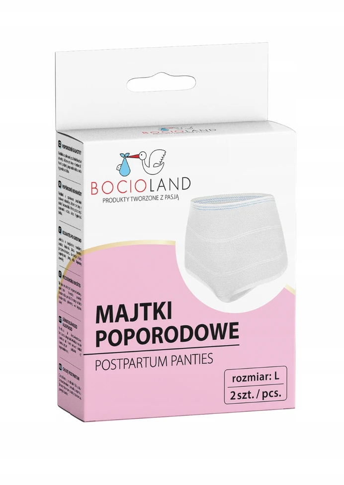 Bocioland kelnaitės nėščioms daugkartinės XL dydis, 2 vnt., BL028