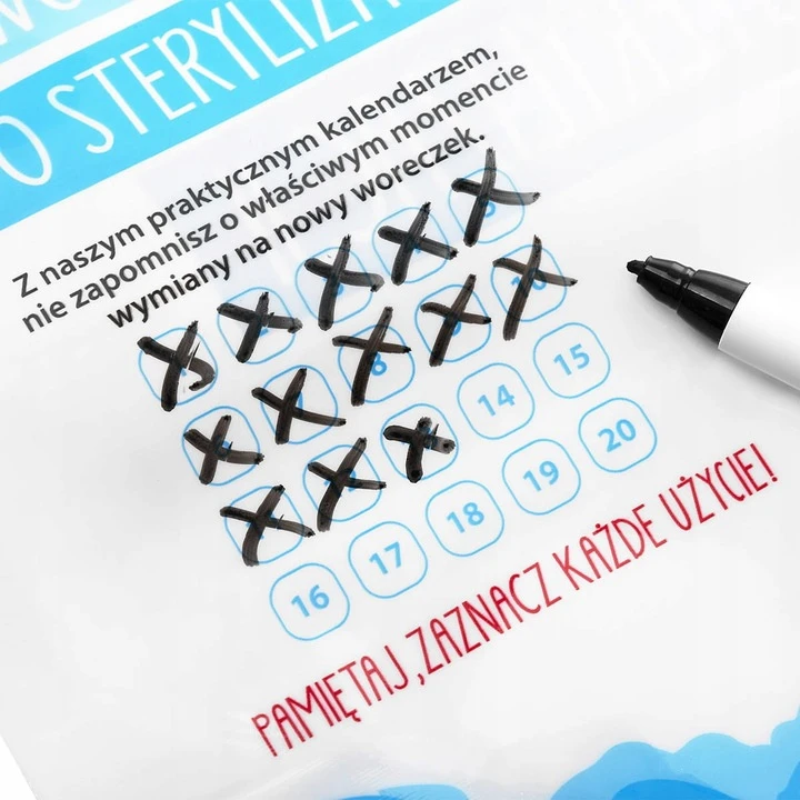 Bocioland sterilizavimo maišeliai mikrobangų krosnelei 5 vnt BL162