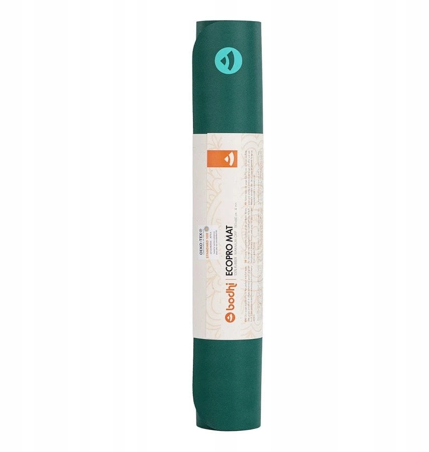 Bodhi Yoga Jogos kilimėlis, Bodhi, EcoPro, 4 mm, mėtų, kaučiuko