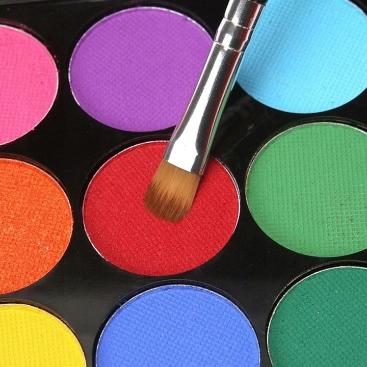Body Art VEIDŲ DAŽYMO DAŽŲ RINKINYS VAIKAMS PLAUbiamiems DAŽAI