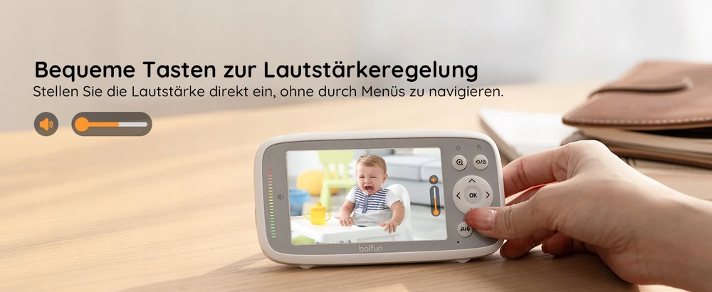 Boifun ELECTRONIC NANNY 2 LIVE LCD CAMERA NAKTINIS REŽIMAS LCD ekranas su MIKROFONU
