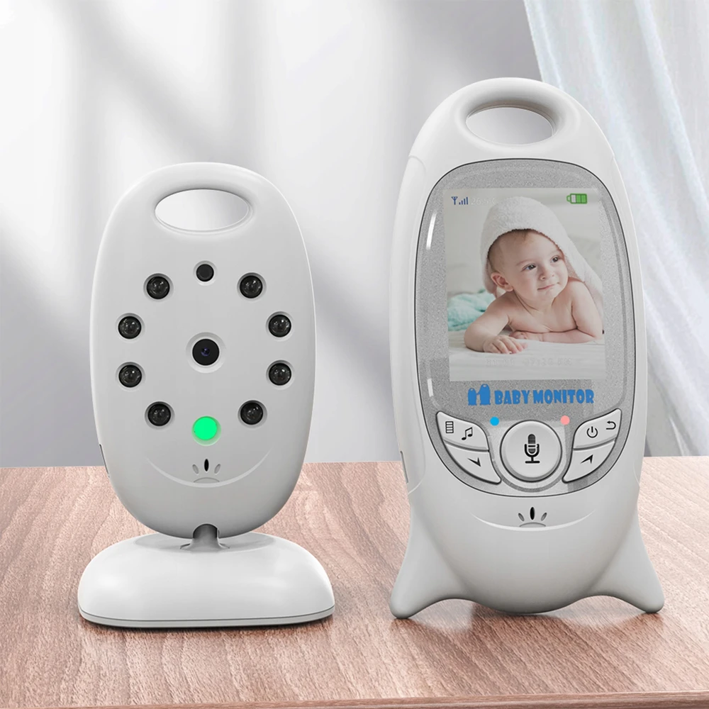 Boifun Mobili auklė KAMERA NA ŻYWO LCD TRYB NOCNY EKRANAS LCD su MIKROFONEM