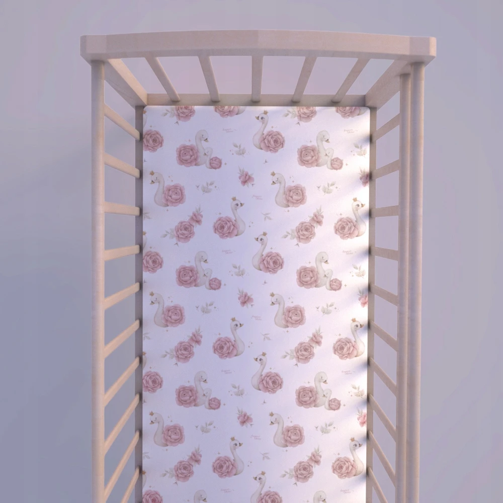 Bonjour Cherie Medvilninė paklodė 60x120cm Royal Baby