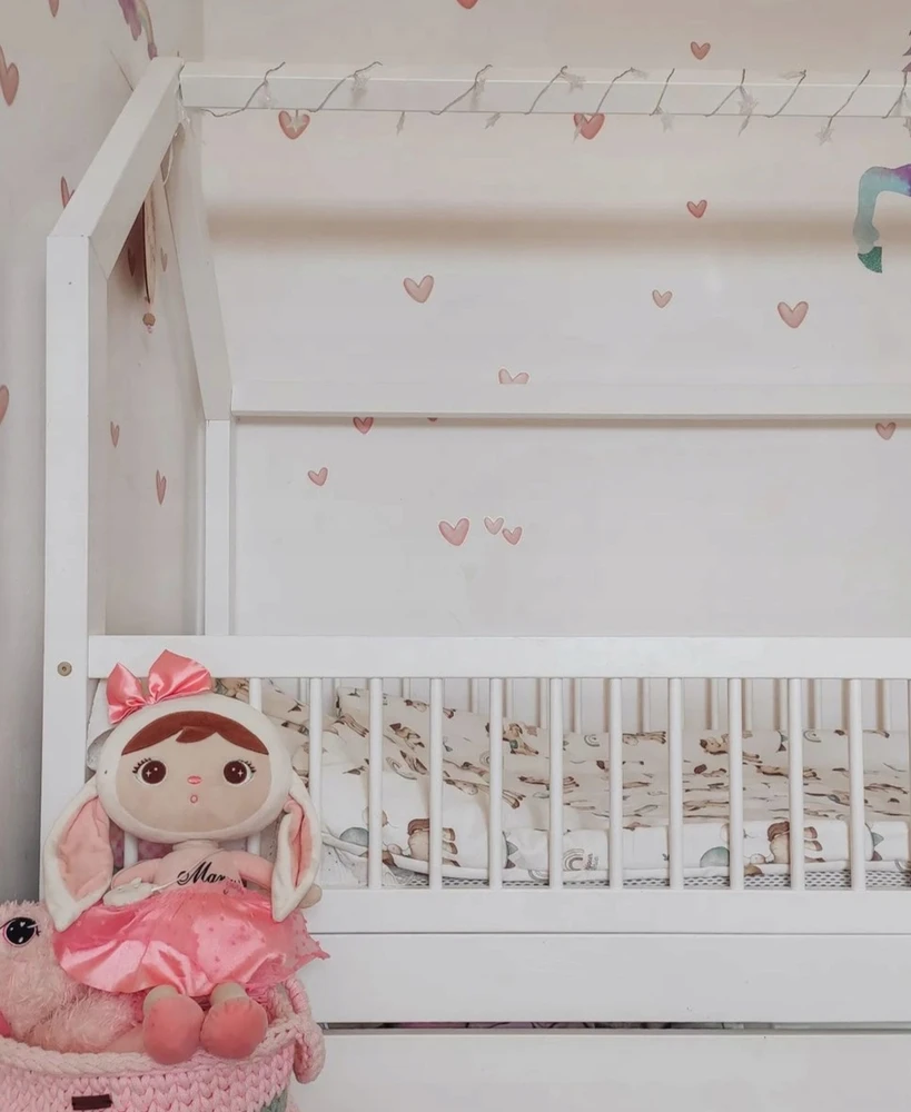 Bonjour Cherie Patalynė do łóżeczka 2 el poszewki medvilnė Koniki Bonjour 90x120 ,40x60 cm