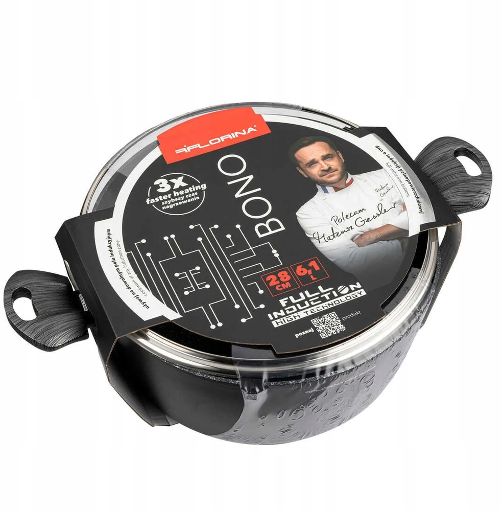 BONO FLORINA PUODAS SU DANGIU 28 CM 6,1 L
