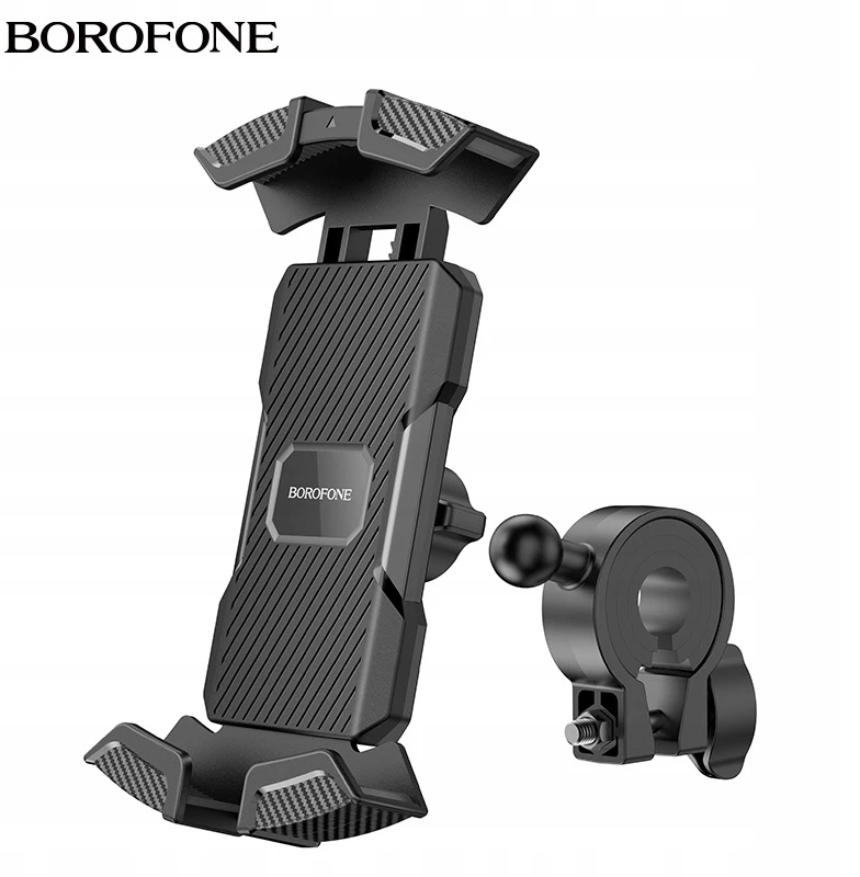 None Telefono laikiklis dviračiui, motociklui Borofone BH72 Airfly juodas
