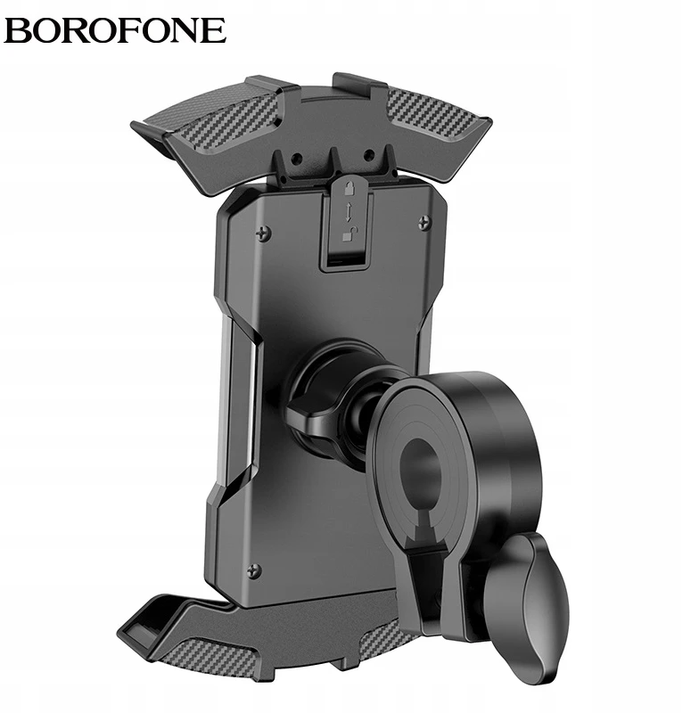 None Telefono laikiklis dviračiui, motociklui Borofone BH72 Airfly juodas