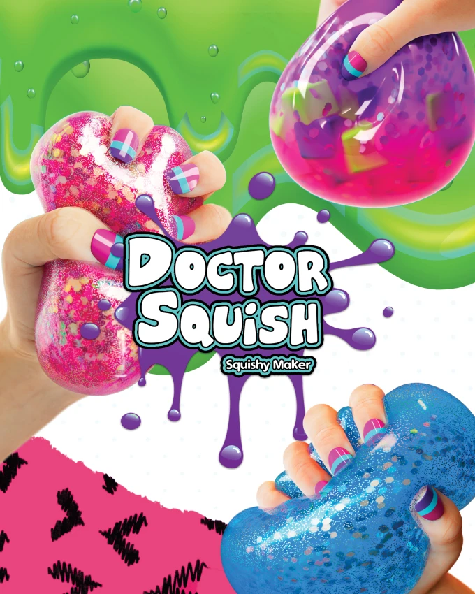 BOTI DOCTOR SQUISH Suspaudžiamų kamuoliukų gaminimo rinkinys