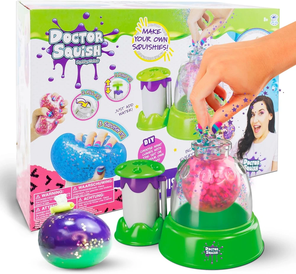 BOTI DOCTOR SQUISH Suspaudžiamų kamuoliukų gaminimo rinkinys