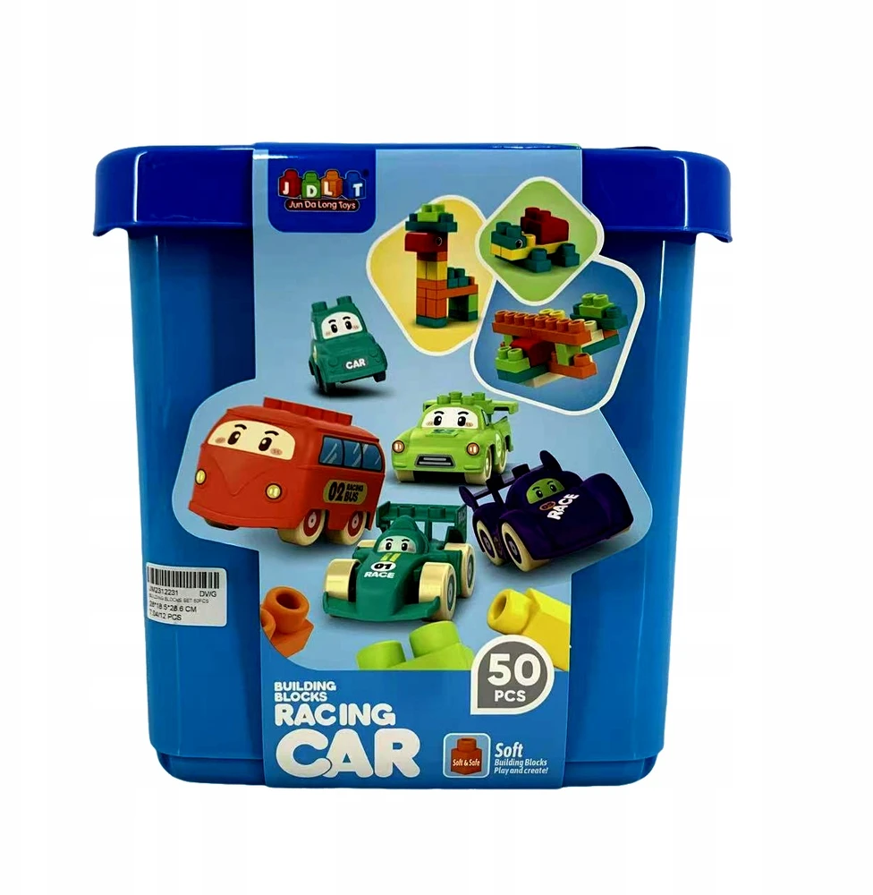 Bounn GUMINIAI SOFT FIRST SOFT SOFT SENSORY BLOCKS SAUGU MAŽYLIMS 50 EL