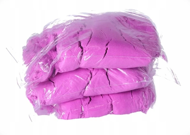 Lean Toys Bounn PIASEK KINETYCZNY MAGICZNY 3KG PIASKOLINA EDUKACJA SENSORYCZNY PIASKOWNICA