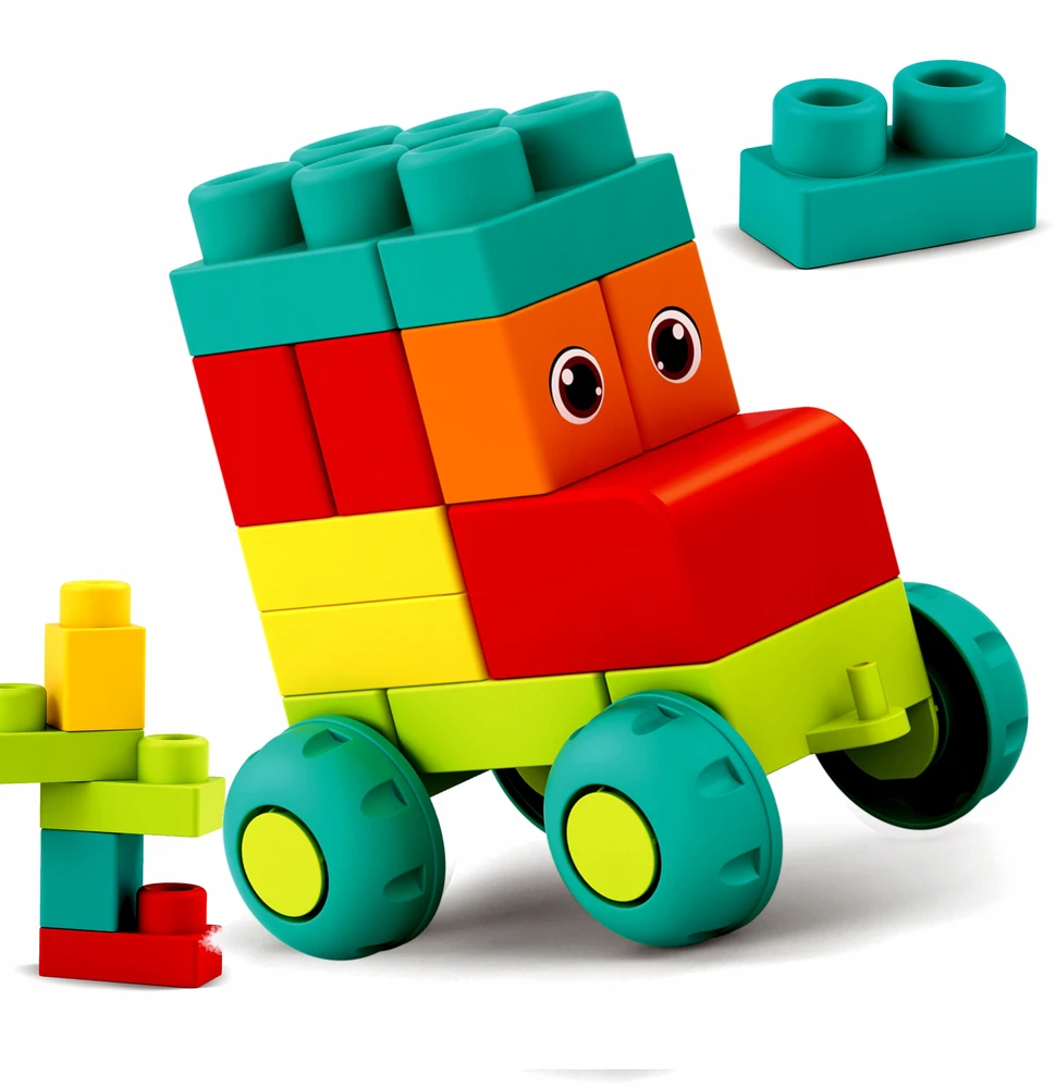 Bounn SOFT SOFT Blocks JUTIMINĖS KONSTRUKCIJOS TRANSPORTO PRIEMONĖS LĖKTUVA MAŽYKLIMS