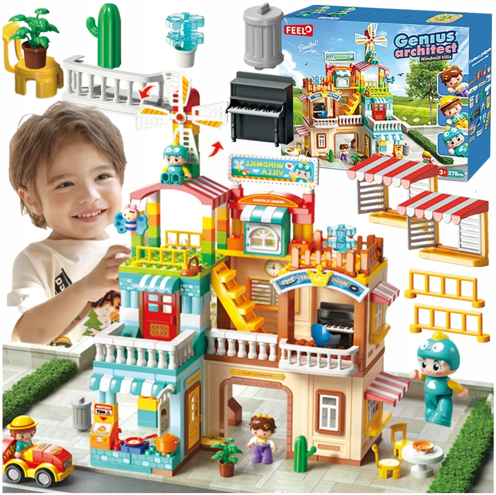 Bounn STATYBINIAI BLAKAI PRABANGI VILA DIDŽIO AUKŠTO NAMAS 275 vnt. 3+ FL42007