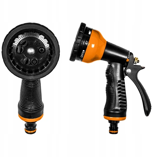Bradas 9 funkcijų pistoletas - metalinis ECO-KT4656B