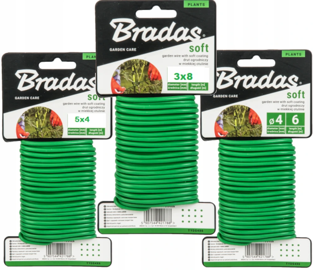 Bradas Sodo viela Soft 3 mm x 8 m