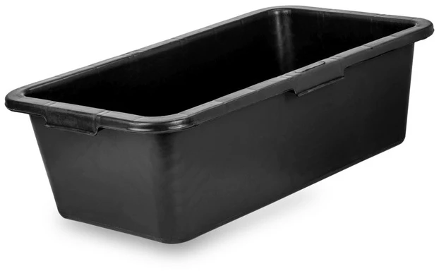Bradas statybinė vonia 40l juoda KTKP40