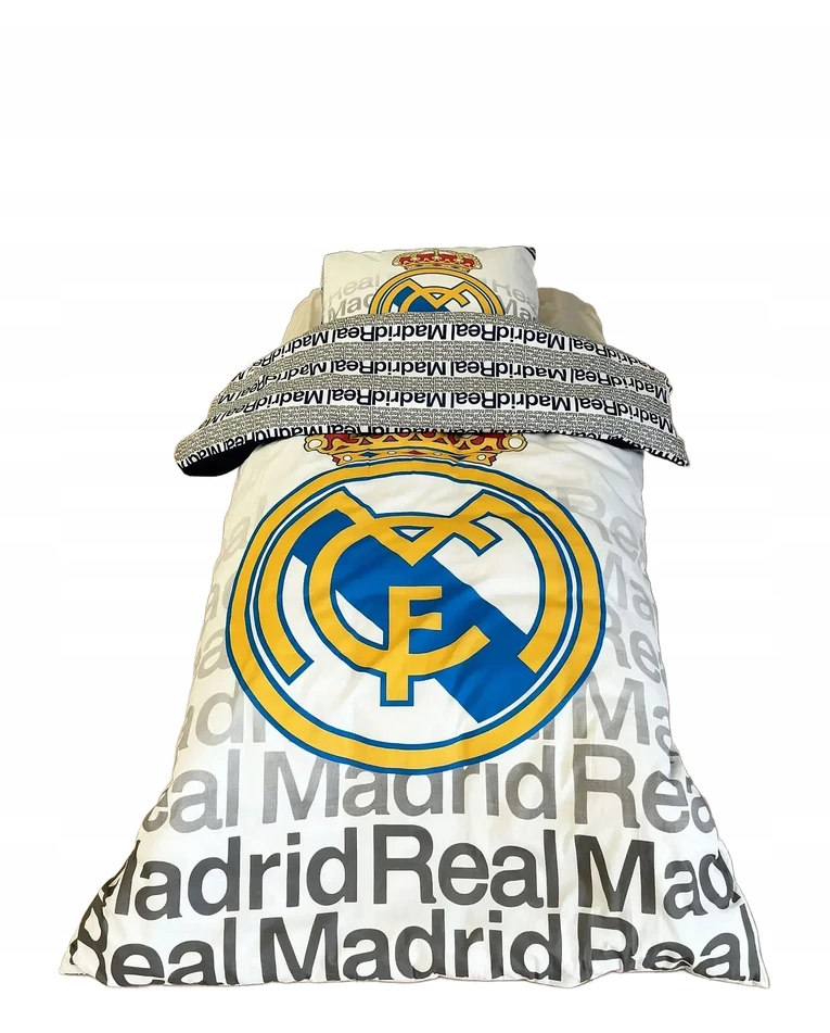 Brandmac REAL MADRID PATALYNĖS RINKINYS Medvilnė 140 X 200 cm Futbolas