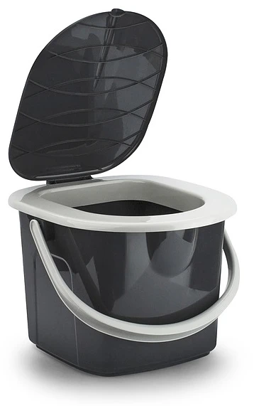 Toaleta „BranQ“ 15,5 l kibirinis kelioninis tualetas