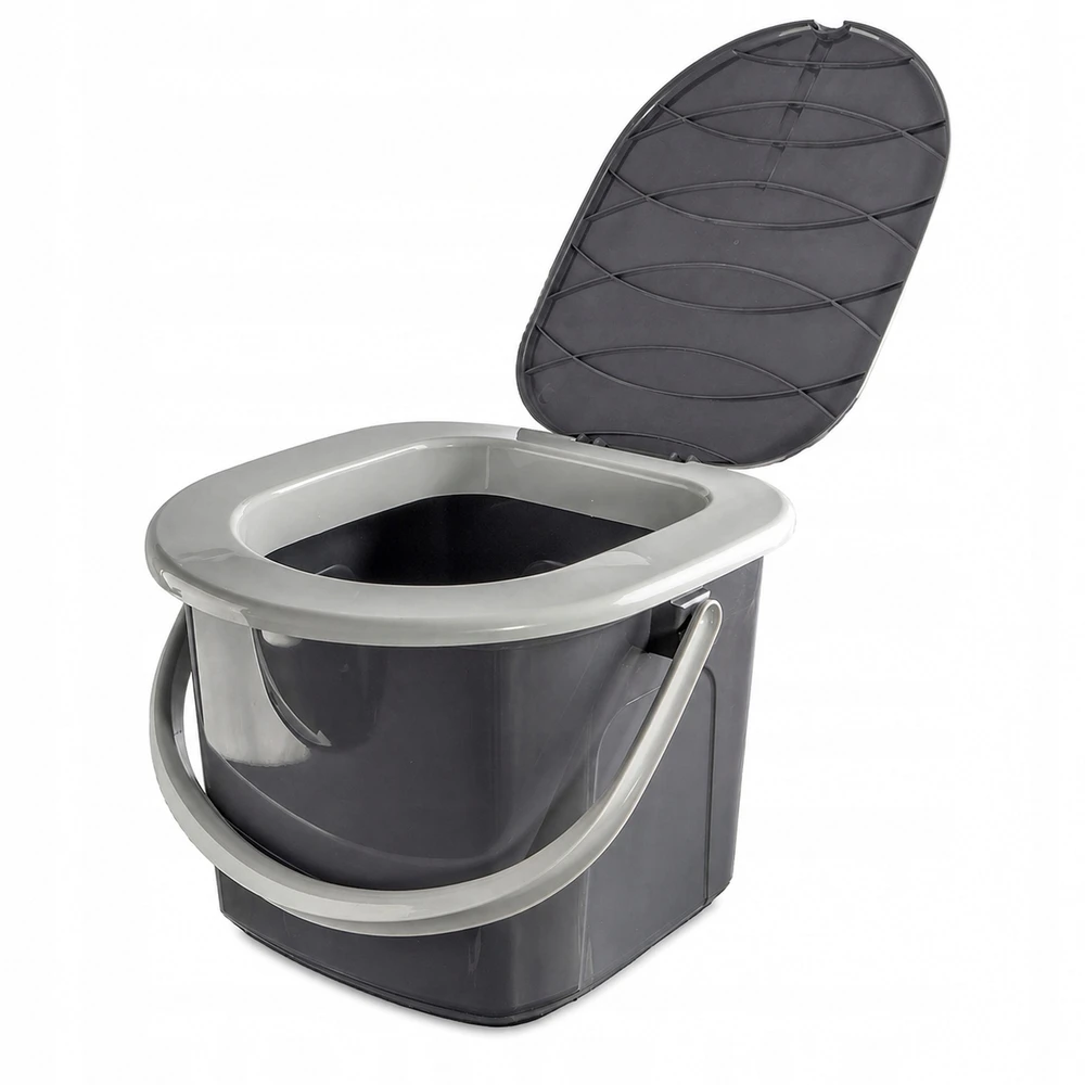 Toaleta „BranQ“ 15,5 l kibirinis kelioninis tualetas