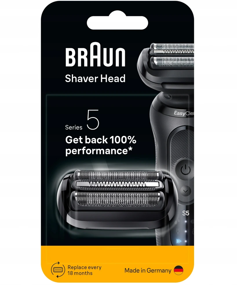 Braun Series 5 54B ORIGINAL pakaitinė elektrinė skustuvo galvutė