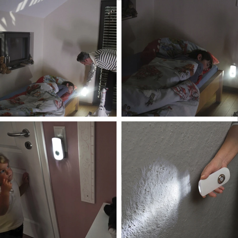 Brennenstuhl LAMPKA BEZPIECZEŃSTWA LED DO GNIAZDKA Z CZUJNIKIEM 2W1 AKUMULATOROWA NOCNA