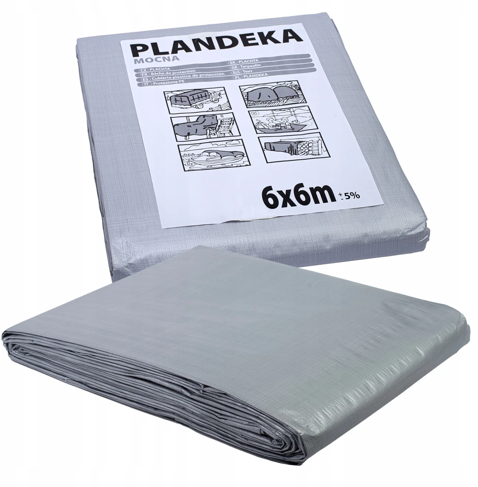 Sulankstyta sidabrinė 120g apsauginė plėvelė